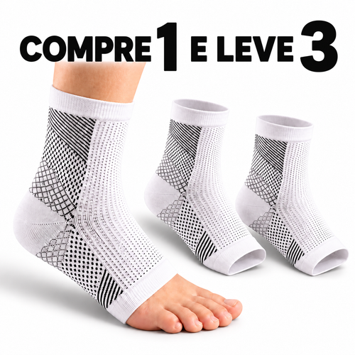 Par de Meia Ortopédica Premium (Compre 1 e leve 3)