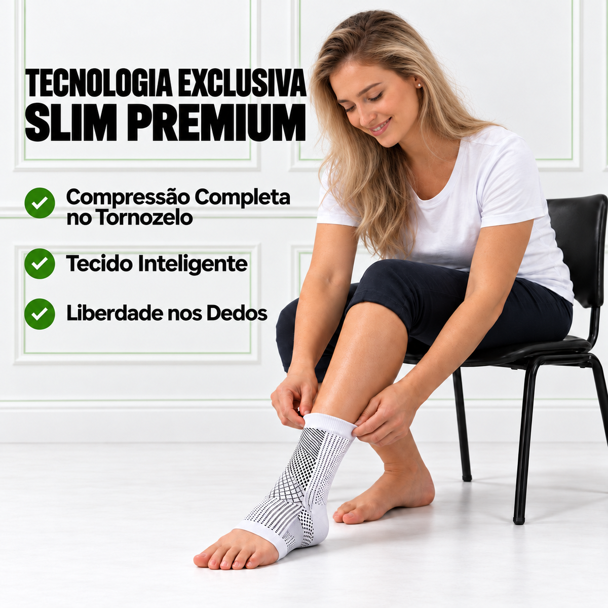 Par de Meia Ortopédica Premium (Compre 1 e leve 3)