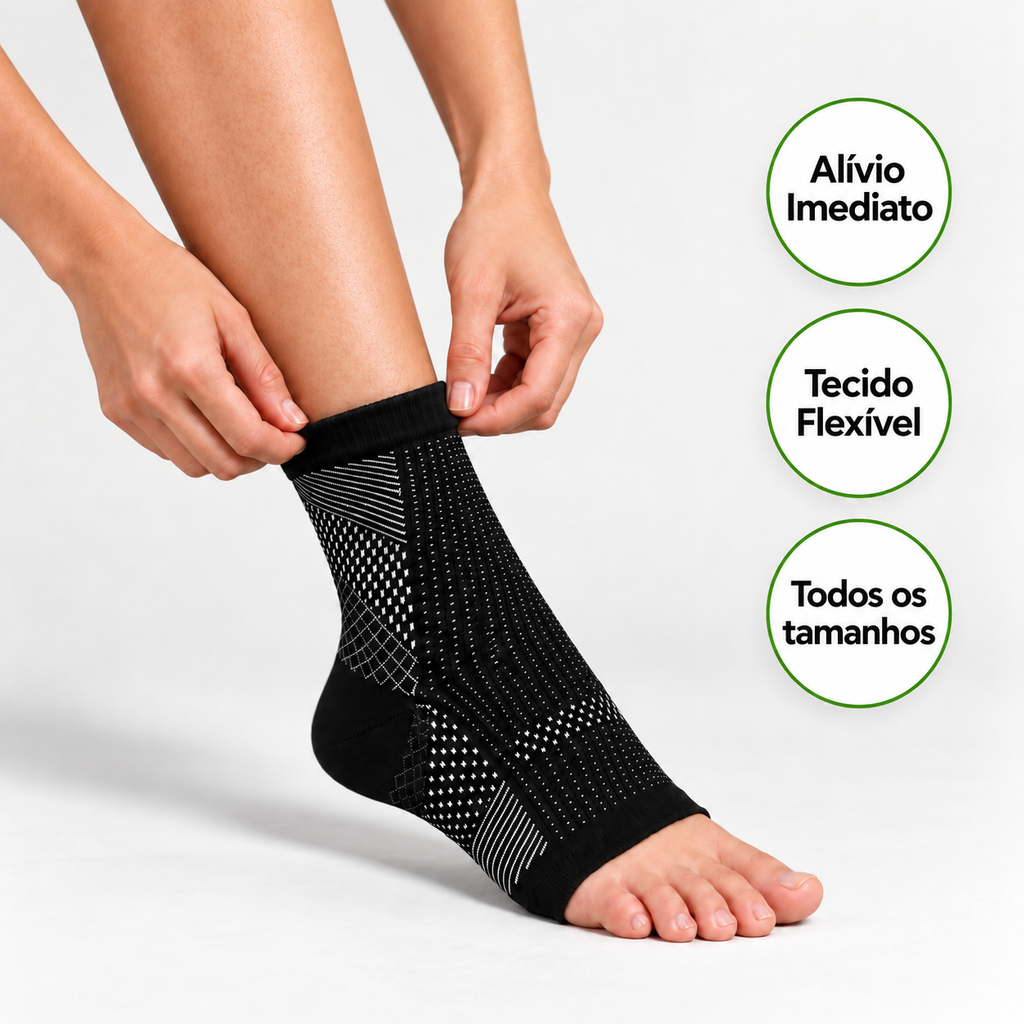 Par de Meia Ortopédica Premium (Compre 1 e leve 3)