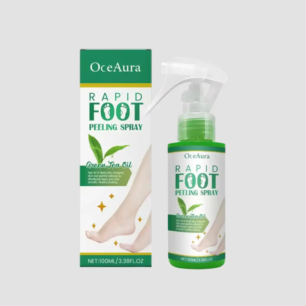 Spray de peeling para os pés