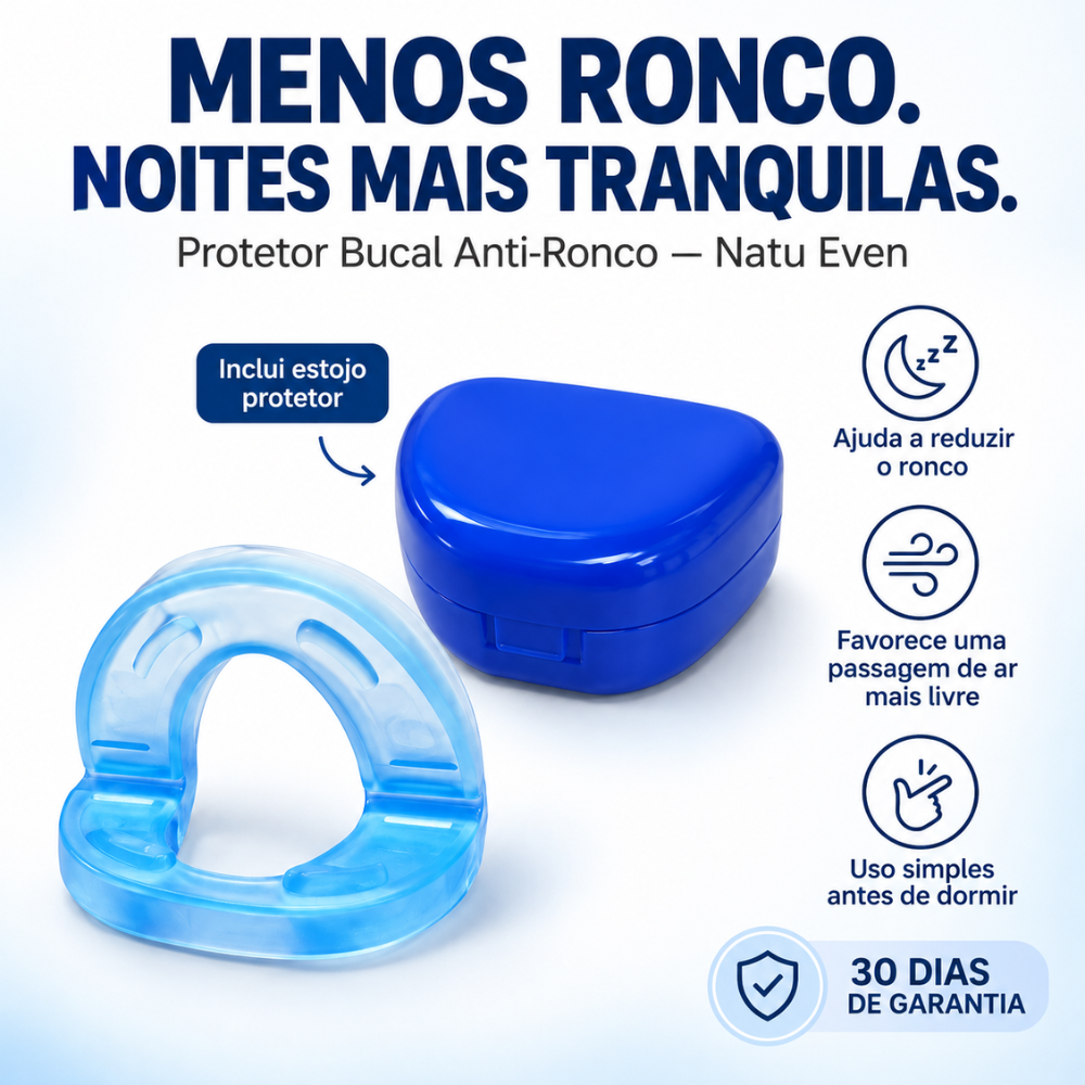 Protetor Bucal Anti-Ronco Natu Even - imagem 5