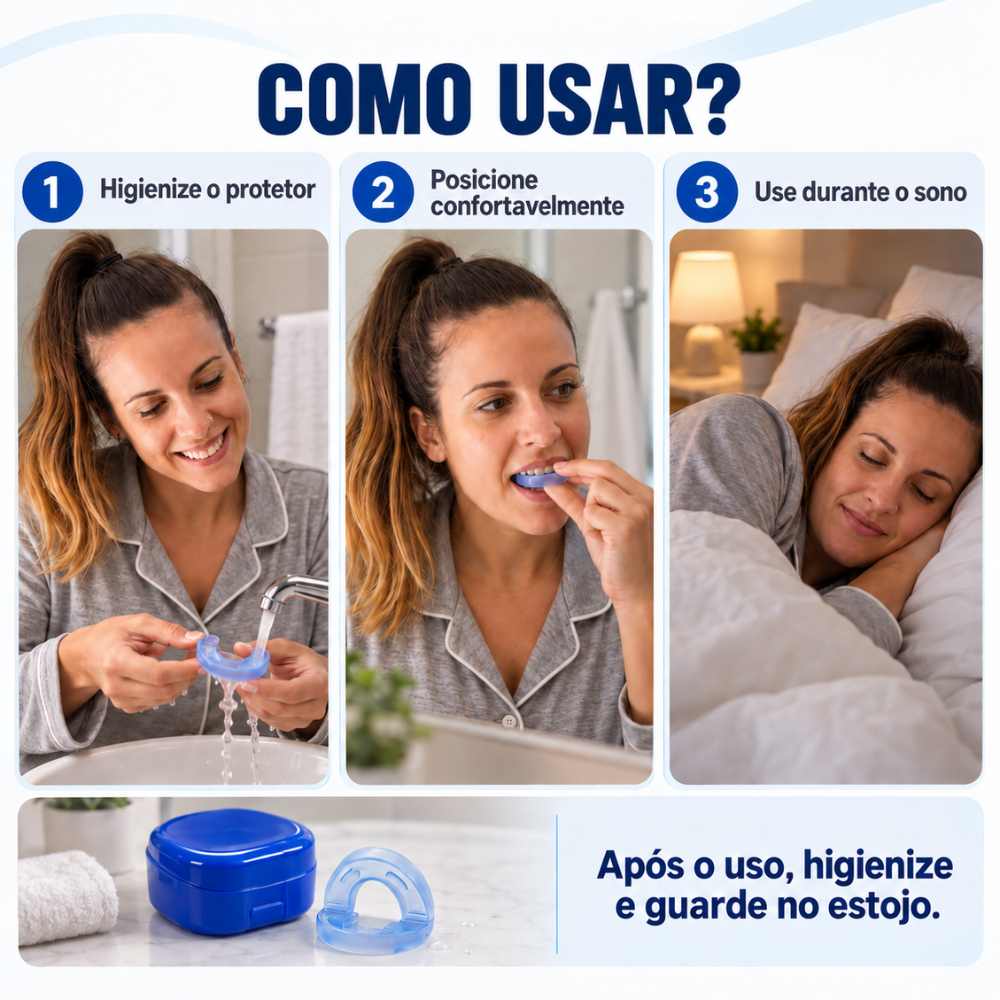 Protetor Bucal Anti-Ronco Natu Even - imagem 7