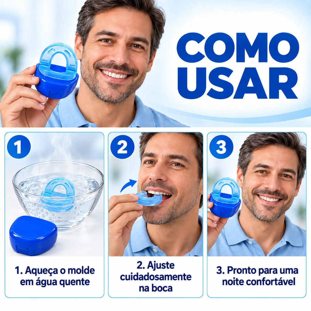 Aparelho Bocal Anti Ronco